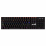 Teclado Gamer Raptor Fireclaw M104 Mecanico Retroiluminado Switch Red Outemu White (7862)