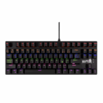 Teclado Gamer Raptor Fireclaw M87 Mecanico Retroiluminado Switch Red Outemu White (7855)