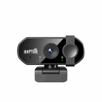 Webcam Raptor Vision 4K c/microfono c/tapa (7008)