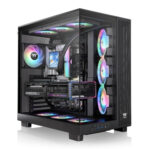 Gabinete Raptor Blaze Force V2 TG Mid-Tower RGB Fan x3 w/button control (6710)