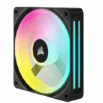 Fan Cooler Corsair iCUE LINK QX120 RGB 120mm Magnetic Dome Black Pack x3 (7947)