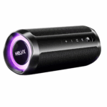 Parlante Kelyx Bluetooth 2 altavoces 12W cilindro RGB HIFI IPX7 MicroSD / USB (7961)