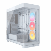 Gabinete Corsair FRAME 4500X RS-R ARGB Mid-Tower TG White (2787
