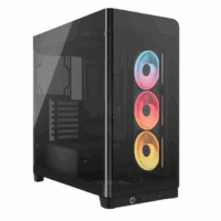 Gabinete Raptor Infinity Glass TG x2 Mid-Tower RGB Fan x4 (6717)