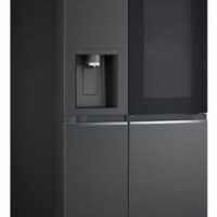 HELADERA LG  GS77SXTC DOBLE PUERTA 768 Lts INSTAVIEW SMART INVERTER NEGRA (2810)