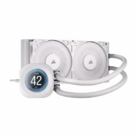 Water Cooling Corsair NAUTILUS x2 CPU Cooler 240mm RS LCD White (0349)