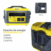 ESTACIÓN DE ENERGÍA PORTÁTIL SOLAR PROBATTERY 48V 45AH (FPPS-M2200LS-LP)