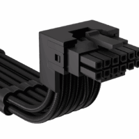 Cable Corsair Tipo A 12 V y 2 x 6 de 90° Type 5 Black (5272)