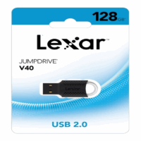 Pendrive Lexar JumpDrive V40 128GB USB 2.0 Negro
