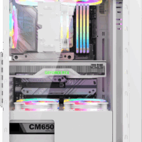 GABINETE GAMER FORMULA V LINE MANA WHITE AR