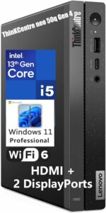 Mini PC Lenovo ThinkCentre neo 50q G5, Intel® Core 5 210H, 8GB Ram, 256GB SSD