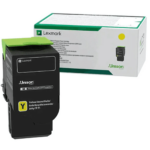 Cartucho de tóner Lexmark amarillo para 8800 páginas para  CS531, CX532