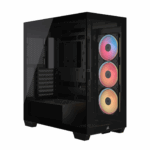 Gabinete Corsair 3500X LX-R RGB iCUE Mid-Tower TG Black (7119)