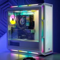 Gabinete Corsair ICUE 5000T RGB TG Mid-Tower White (5184)
