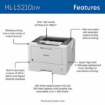 LN BROTHER HL-L5210DW 48PPM DUPLEX RED