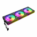 FAN GAMEMAX P/GAB 3x120MM ARGB MAGNETICO REVERSO