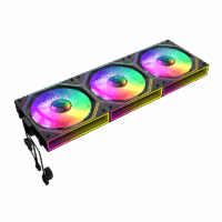 FAN GAMEMAX P/GAB 3x120MM ARGB MAGNETICO REVERSO