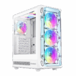 GABINETE GAMEMAX STARLIGHT 2 AW BLANCO 6*FAN ARGB E-ATX