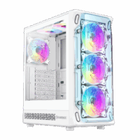 GABINETE GAMEMAX STARLIGHT 2 AW BLANCO 6*FAN ARGB E-ATX