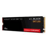 Disco SSD Western Digital 4TB Black SN7100 M.2 228  NVMe 7000MB/S Gen 4.0