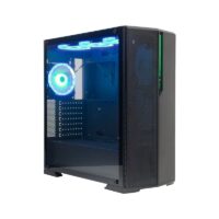 Gabinete Teros TE-1175N Gaming Mid Tower 4 Fans ARGB s/fuente