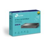 SWITCH 8P TP-LINK TL-SF1008LP 10/100 4P POE DESK.