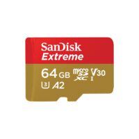 Tarjeta de memoria SanDisk Extreme 64GB micro SDXC UHS-I w/adpt (Mobile) 170Mb/s