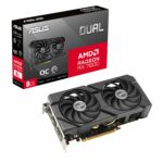 Placa de Video ASUS AMD DUAL RX7600 O8G EVO