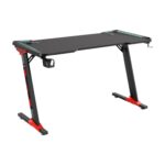 Escritorio Gamer Raptor Glow Station SE RGB via USB c/portavasos + porta auricular (7671)