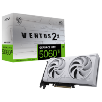 VGA MSI GeForce RTX 5060 Ti 8G VENTUS 2X OC WHITE PLUS