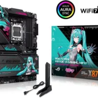 MB ASUS AM5 ROG STRIX X870E-H GAMING MIKU DDR5 BOX