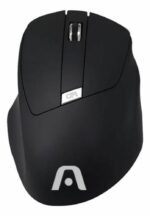 Mouse Óptico Inalámbrico Argomtech Maxi Ms33 Receptor Usb Color Negro