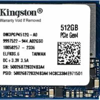 SSD M.2 NVME 512GB G4 KINGSTON TLC 2280 (BULK)