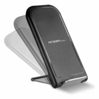 Cargador Inalámbrico Argomtech Arg-ac-0140b Carga Rápida Color Negro
