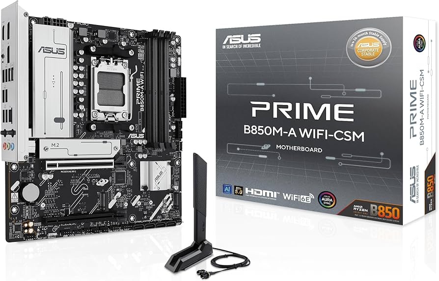 Motherboard ASUS PRIME B850M-A WIFI AM5 DDR5