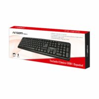 Teclado Argom Tech Clásico En Español Usb Arg-kb-7414