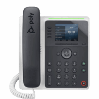 Teléfono de escritorio Multimedia Poly Edge E220 IP habilitado para PoE - 82M87AA