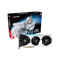 Placa de Video AMD Radeon RX 9070 XT PowerColor Hellhound 16GB REVA Edition GDDR6