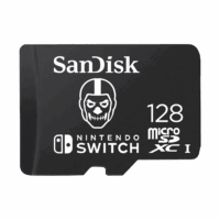 Tarjeta de Memoria Sandisk MicroSDXC 128GB UHS-I Card C10 U3 100Mb for Nintendo Switch Fortnite Edition