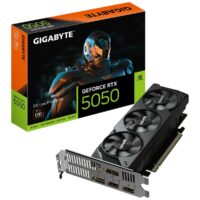 Placa de Video Gigabyte GeForce RTX™ 5050 OC Low Profile 8GB