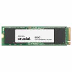 Disco SSD Crucial 1TB E100 PCIe Gen4 2280 NVMe M.2