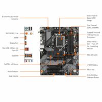 Motherboard (1700) GIGABYTE B760 DS3H AX V2