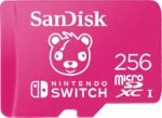 Tarjeta de Memoria Sandisk MicroSDXC 256GB UHS-I Card C10 U3 100Mb for Nintendo Switch Fortnite Edition
