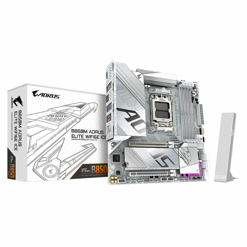 B850M AORUS ELITE WIFI6E ICE