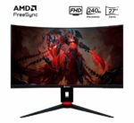 Monitor Teros TE-2764G Gaming 27" Curvo VA FHD (1920 x 1080) 240Hz 1ms Ficha USA