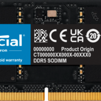 Memoria Crucial SODIMM 48GB DDR5-5600 CL46 (16Gbit