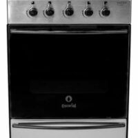 Cocina Escorial Master Classic Gas 4 Hornallas Acero Inox Color Plateado