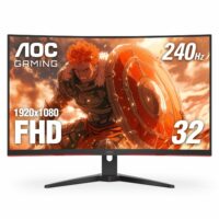 Monitor AOC C32G2ZE 31,5" VA FHD 240Hz 4ms Curved Gaming Ficha USA