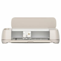 Cricut Maker 4 Rosa Marfil, Tapete 12x12 Variety Pack x4, Kit 5 Herramientas Basicas, Vinilo Value Blanco Matte y Negro Matte