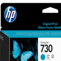 HP TINTA 730 130ML CYAN